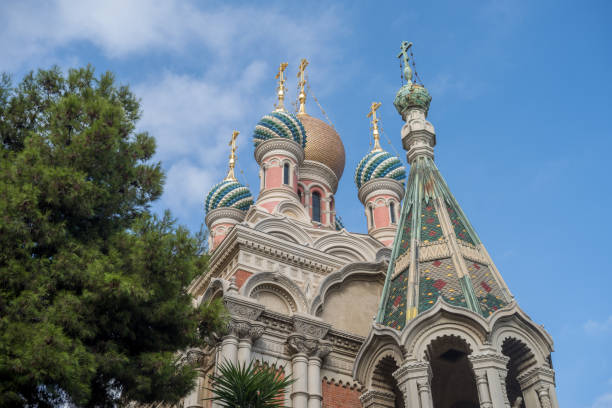 Russian Orthodox Church of Christ the Saviour, 1913, San Remo, Liguria, Italy
